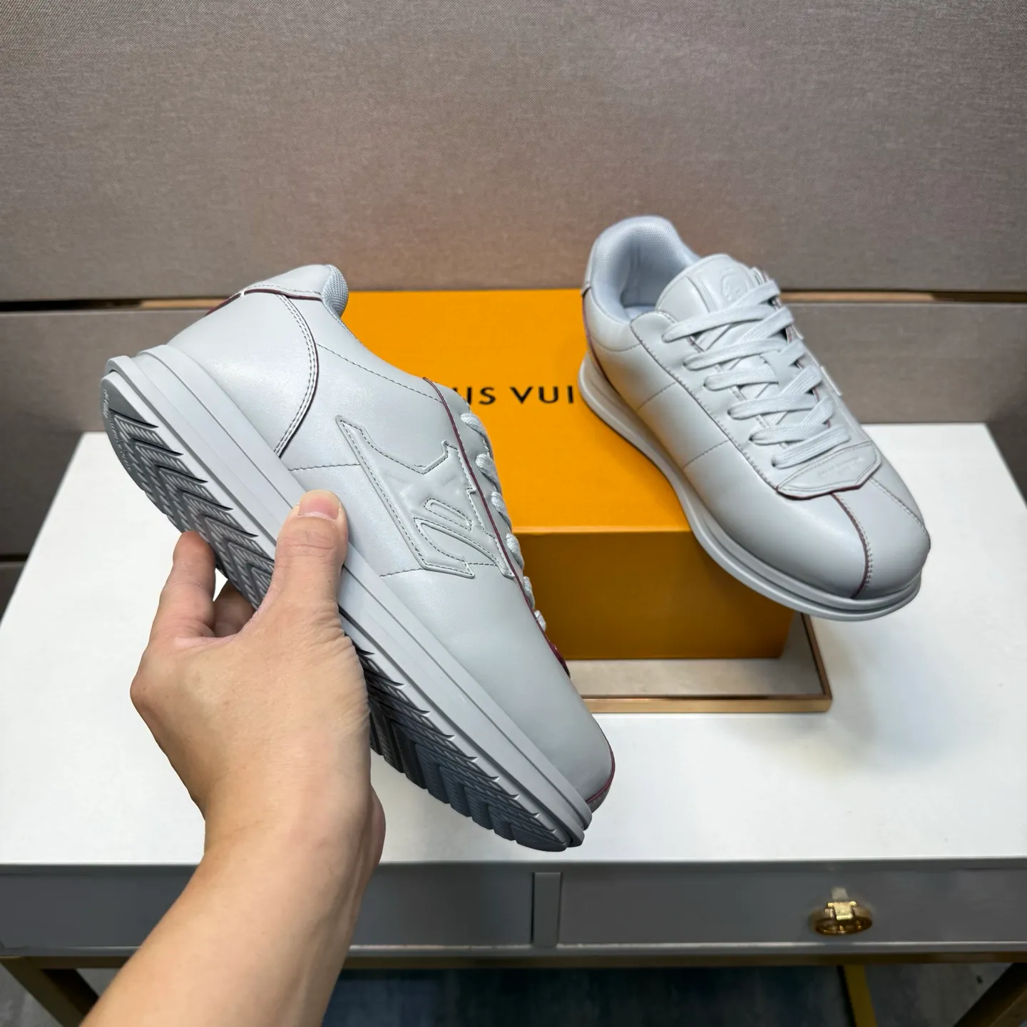 Men's men's shoes 💰pp560 [LV～] Men's casual shoes 2025z cabinet sales simultaneously 🔶Size: 38-44 #️⃣ 🔷5 colors🔜The upper is made of multi-material splicing➕Mesh lining, comfortable and breathable, sole: original comfortable and wear-resistant outsole, ⚠️real thing📱photographed🎬real thing is better📢📢📢